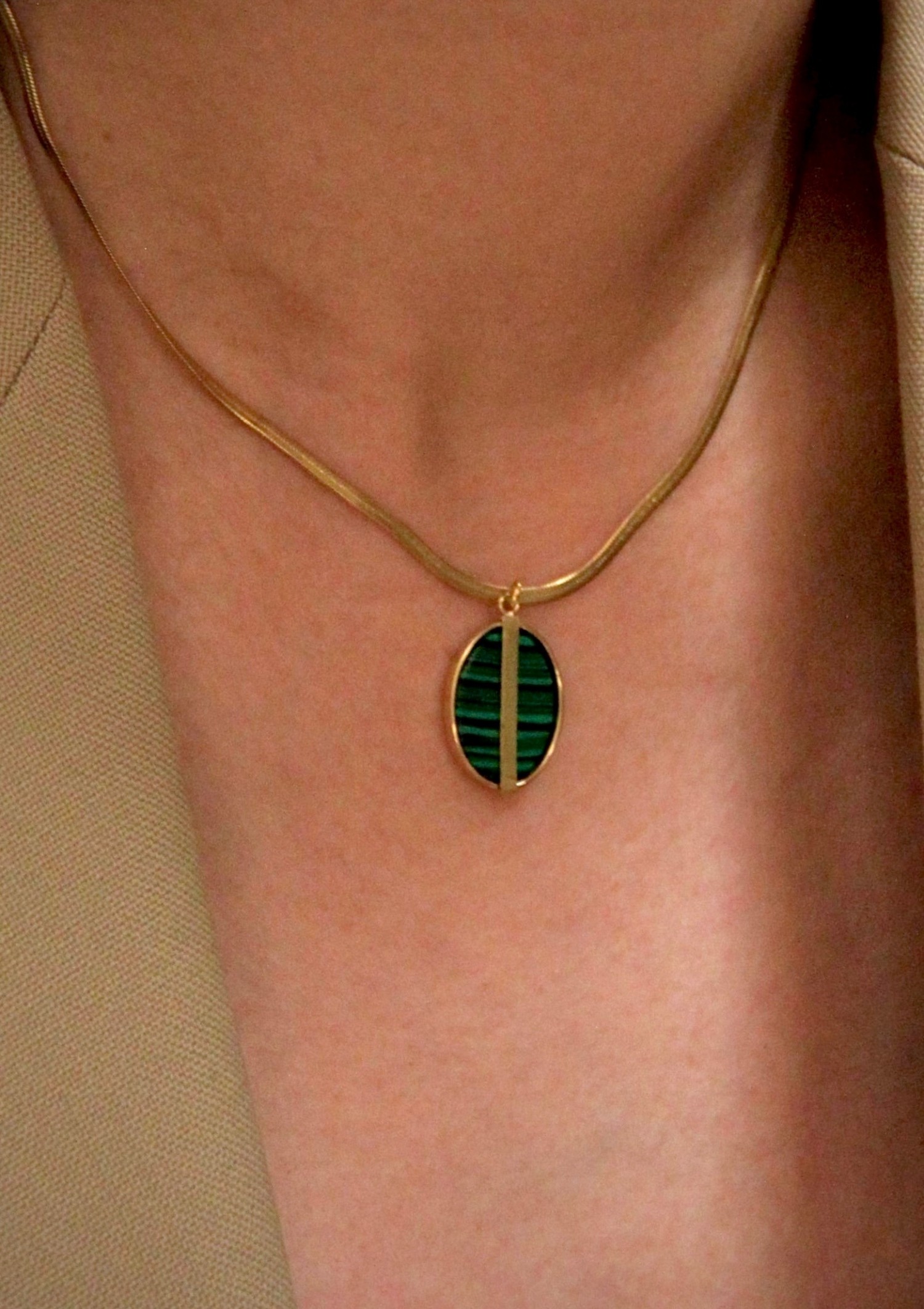 CollierMalachite45