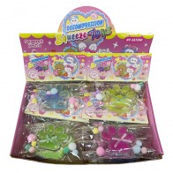 Squishy Dursichtig mit Schleife